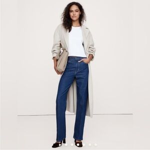 Banana Republic Blue Slim High Waisted Women's Jeans, Size 27